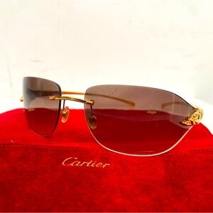 Excellent condition early 2000’s Cartier sunglasses